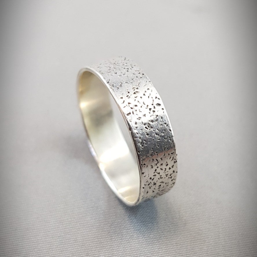 Unisex Silver Ring